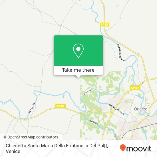 Chiesetta Santa Maria Della Fontanella Del Pal map