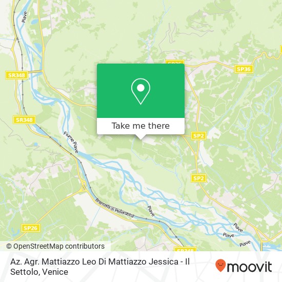 Az. Agr. Mattiazzo Leo Di Mattiazzo Jessica - Il Settolo map