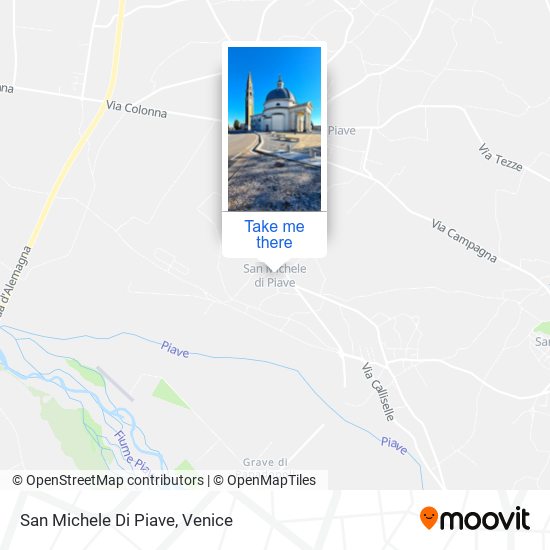 San Michele Di Piave map