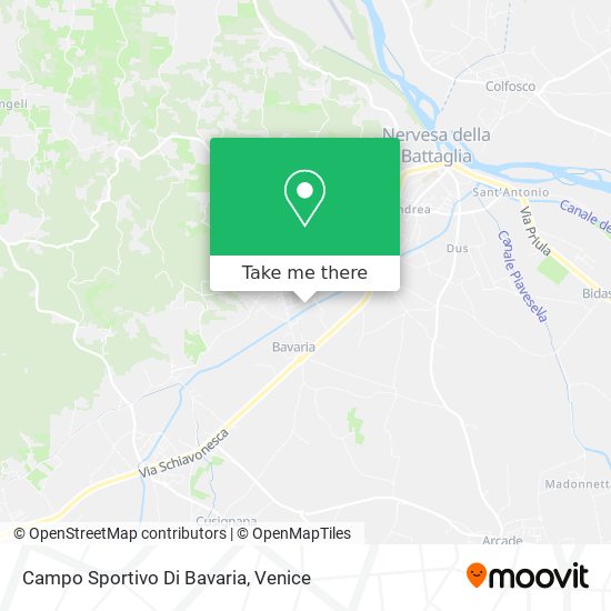 Campo Sportivo Di Bavaria map