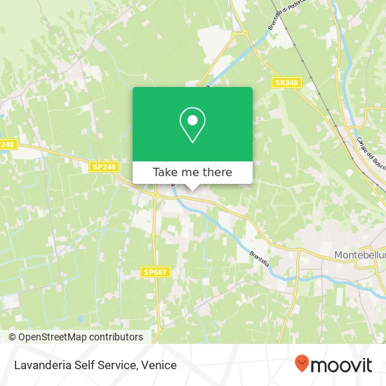 Lavanderia Self Service map