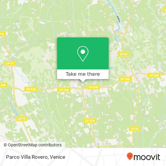 Parco Villa Rovero map