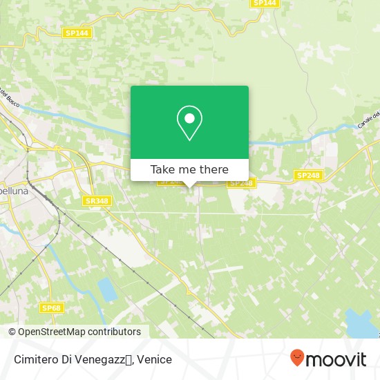 Cimitero Di Venegazz map