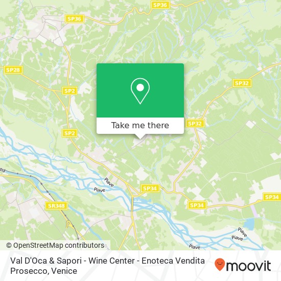 Val D'Oca & Sapori - Wine Center - Enoteca Vendita Prosecco map