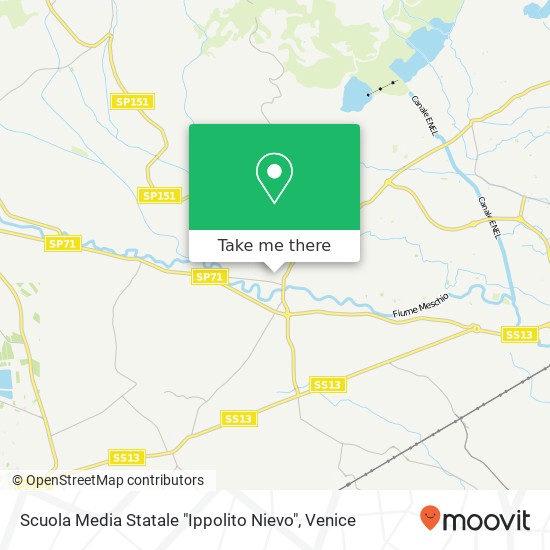 Scuola Media Statale "Ippolito Nievo" map