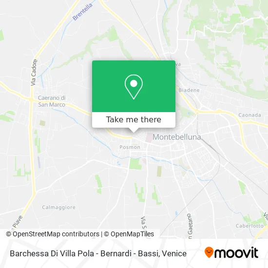 Barchessa Di Villa Pola - Bernardi - Bassi map
