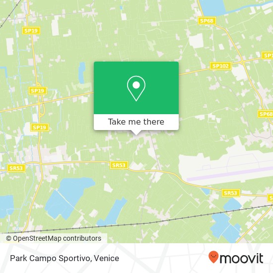 Park Campo Sportivo map