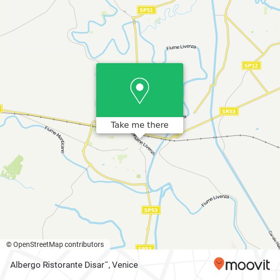 Albergo Ristorante Disar˜ map