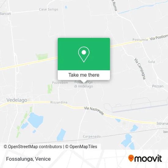 Fossalunga map