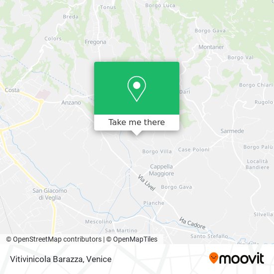 Vitivinicola Barazza map