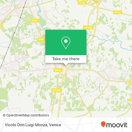 Vicolo Don Luigi Monza map