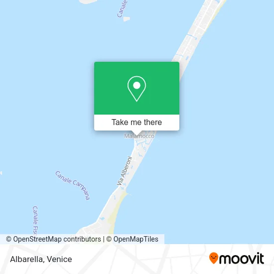 Albarella map