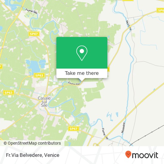 Fr.Via Belvedere map