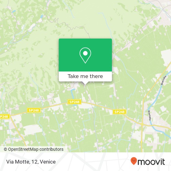 Via Motte, 12 map