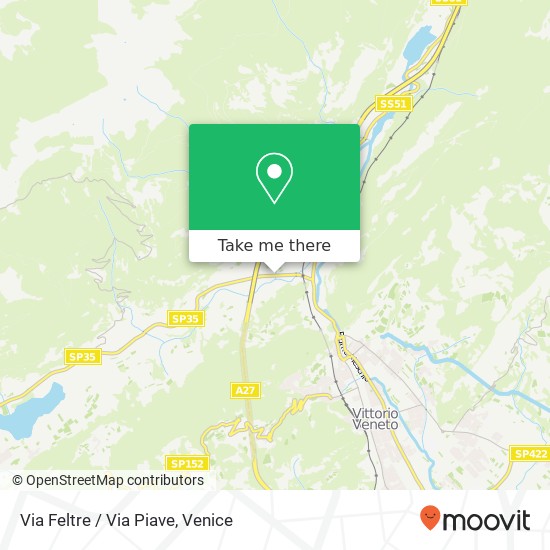 Via Feltre / Via Piave map