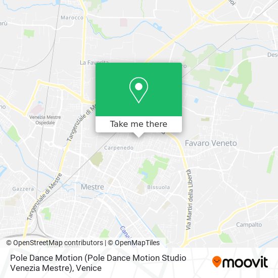 Pole Dance Motion (Pole Dance Motion Studio Venezia Mestre) map