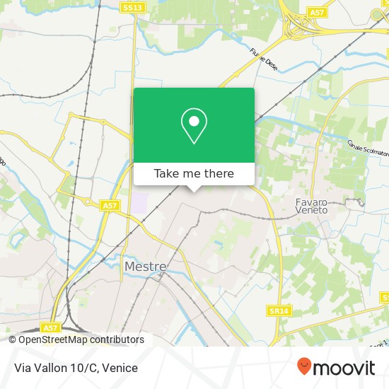 Via Vallon 10/C map