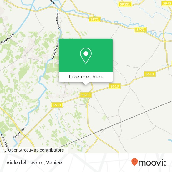 Viale del Lavoro map