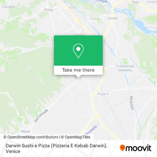 Darwin Sushi e Pizza (Pizzeria E Kebab Darwin) map