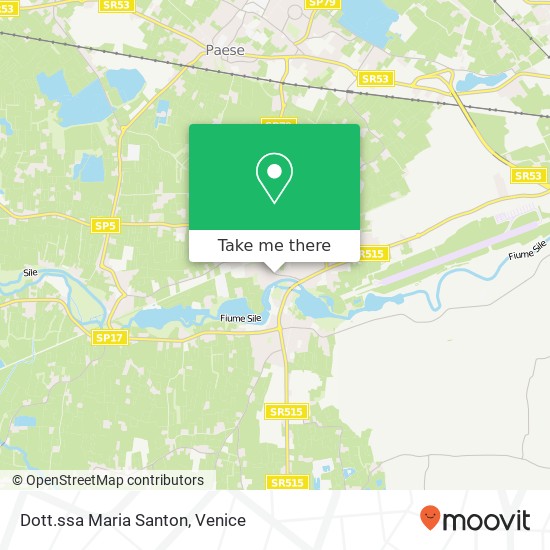 Dott.ssa Maria Santon map