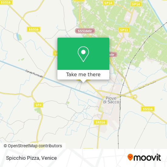 Spicchio Pizza map