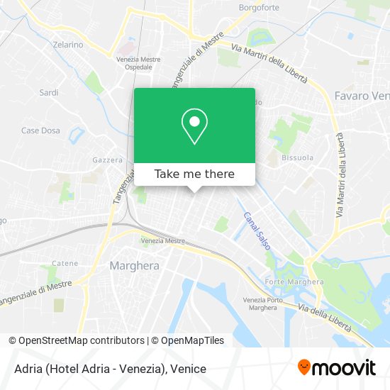 Adria (Hotel Adria - Venezia) map