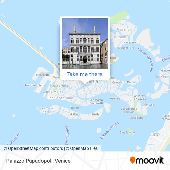 Palazzo Papadopoli map