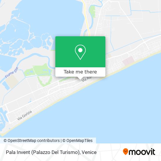 Pala Invent (Palazzo Del Turismo) map