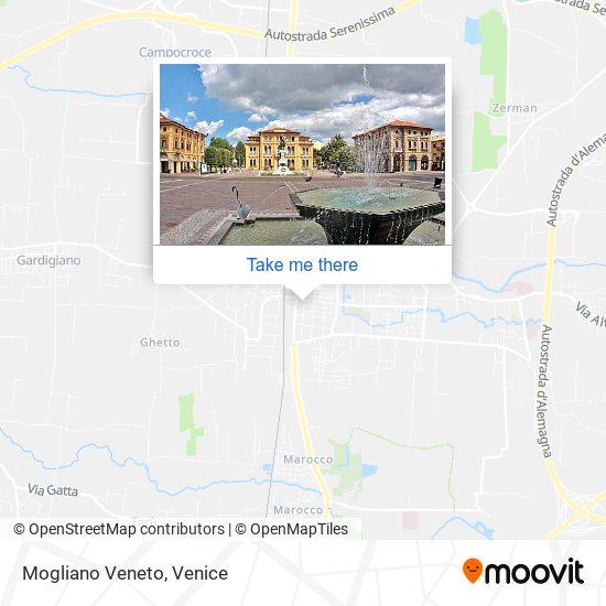 Mogliano Veneto map