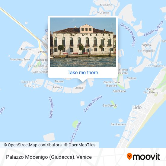 Palazzo Mocenigo (Giudecca) map