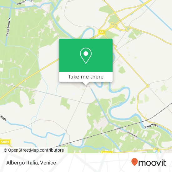 Albergo Italia map