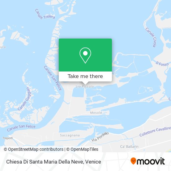 Chiesa Di Santa Maria Della Neve map