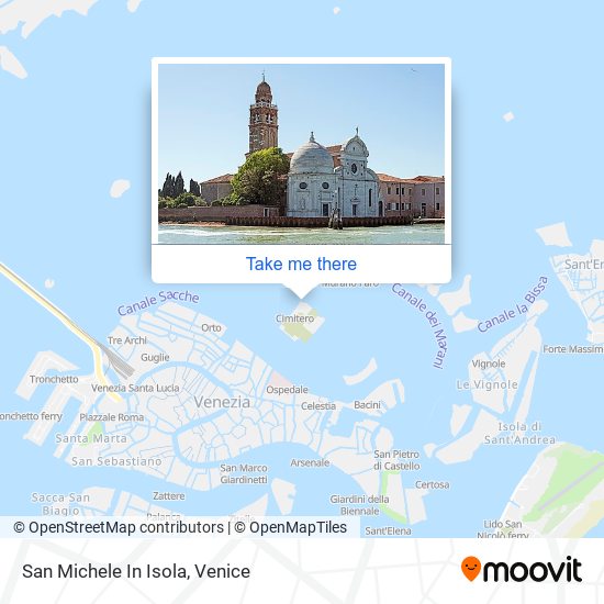 How to get to San Michele In Isola in Venezia by Ferry Bus Light