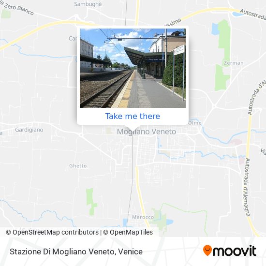 Stazione Di Mogliano Veneto map