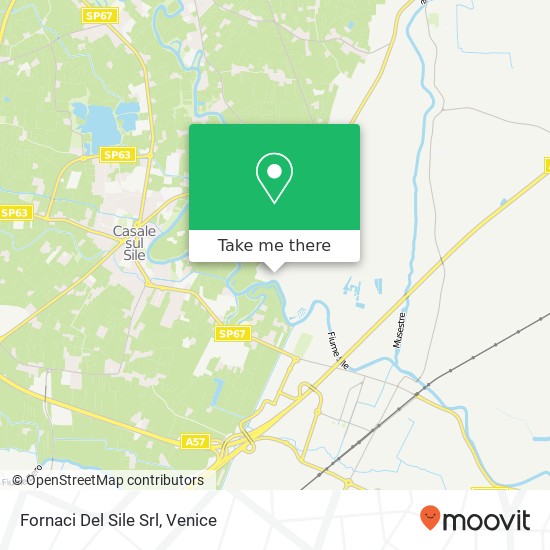 Fornaci Del Sile Srl map