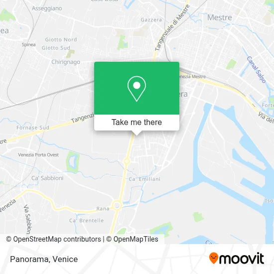 Panorama map