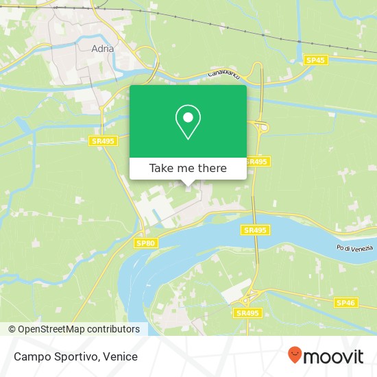 Campo Sportivo map