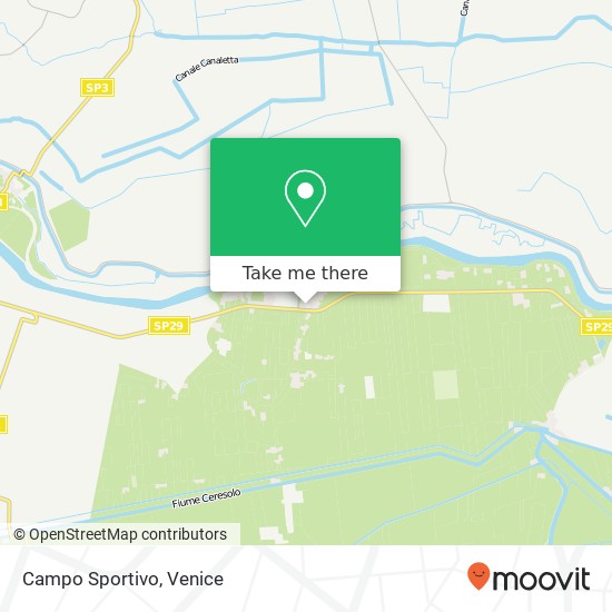 Campo Sportivo map