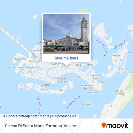 Chiesa Di Santa Maria Formosa map