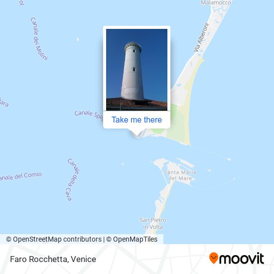 Faro Rocchetta map