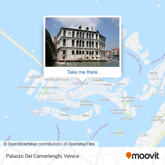Palazzo Dei Camerlenghi map