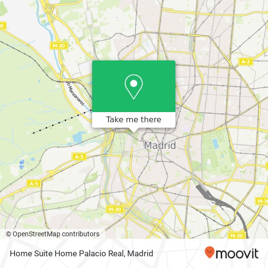 Home Suite Home Palacio Real map