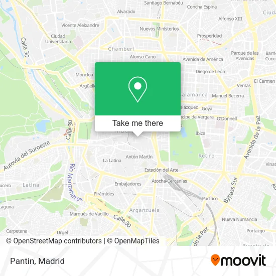 Pantin map