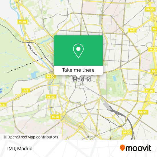 mapa TMT