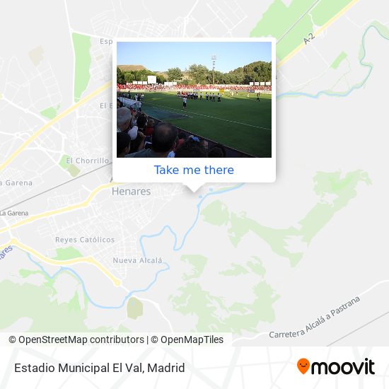 Estadio Municipal El Val map