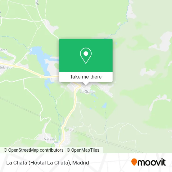 La Chata (Hostal La Chata) map
