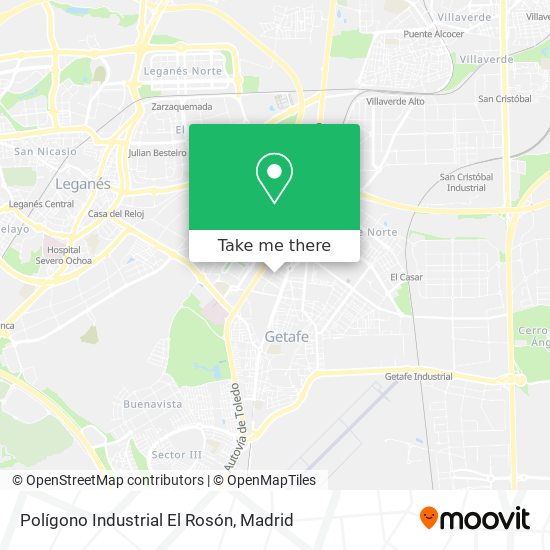 Polígono Industrial El Rosón map