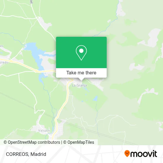 CORREOS map