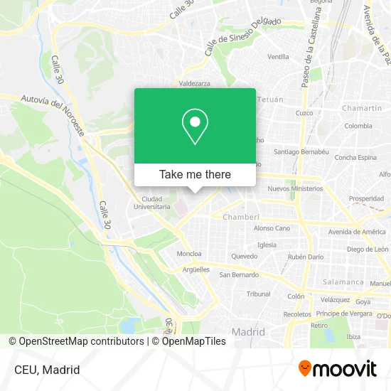 CEU map