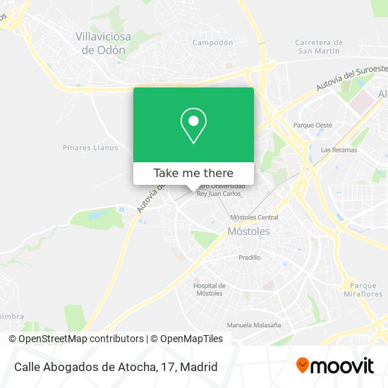Calle Abogados de Atocha, 17 map